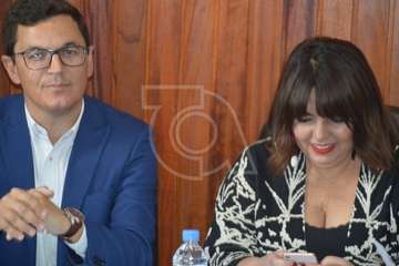 Reunión en Telde sobre la GC-1 (Foto TA)